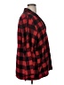 Target 100% Cotton Plaid Red Long Sleeve Button-Down Shirt Size 1X - photo 4