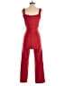 Shein Solid Red Jumpsuit Size XS - photo 2