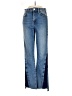 Level 99 Color Block Blue Jeans Size 27 waist - photo 1