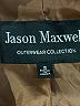 Jason Maxwell 100% Polyester Brown Coat Size S - photo 6
