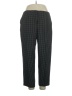 Marisa Christina Houndstooth Black Casual Pants Size 16 - photo 1