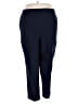 Urban Works Solid Blue Active Pants Size 22 - photo 1