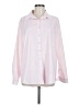 Unbranded 100% Polyester Polka Dots Pink Long Sleeve Blouse Size M - photo 1