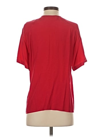 Harve Benard Short Sleeve Silk Top (view 2)