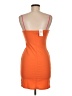 Windsor Solid Orange Cocktail Dress Size M - photo 2