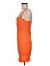 Windsor Solid Orange Cocktail Dress Size M - photo 5