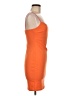 Windsor Solid Orange Cocktail Dress Size M - photo 4