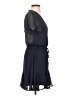 Mi ami Solid Blue Cocktail Dress Size S - photo 4