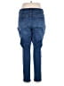 Pure Energy Solid Blue Jeans Size 18w - photo 2