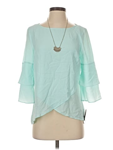 I.N. Studio 3/4 Sleeve Blouse (view 1)