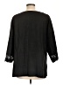 David Dart Black 3/4 Sleeve Top Size L - photo 2