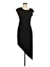 BCBGeneration Solid Black Cocktail Dress Size M - photo 1