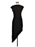 BCBGeneration Solid Black Cocktail Dress Size M - photo 2