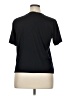 Delta Burke 100% Polyester Solid Black Short Sleeve Top Size 1X - photo 2
