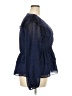 Torrid 100% Polyester Blue 3/4 Sleeve Blouse Size 2X Plus (2) - photo 4