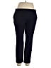 dalia Solid Blue Dress Pants Size XL - photo 1