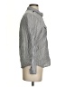 Joie Stripes Gray Long Sleeve Button-Down Shirt Size S - photo 4