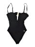 Versace Solid Black One Piece Swimsuit Size Sm (2C) - photo 1