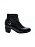 Assorted Brands 100% Leather Black Ankle Boots Size 5 1/2 - photo 1