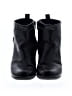 Assorted Brands 100% Leather Black Ankle Boots Size 5 1/2 - photo 2