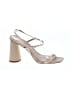 Sam Edelman 100% Leather Ivory Tan Sandals Size 10 - photo 1