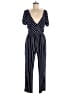 Express Outlet Stripes Blue Jumpsuit Size M - photo 1
