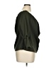 Boohoo Green 3/4 Sleeve Blouse Size 14 - photo 4