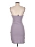 Windsor Solid Gray Purple Cocktail Dress Size M - photo 2