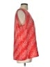 Unbranded 100% Polyester Red Sleeveless Top Size L - photo 4