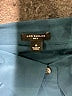 Ann Taylor 100% Polyester Teal Long Sleeve Blouse Size 8 - photo 7