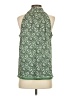 Max Studio Green Sleeveless Blouse Size S - photo 2