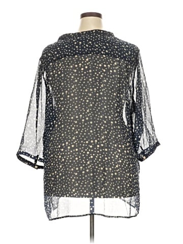 Maggie Barnes for Catherines 3/4 Sleeve Blouse (view 2)