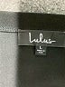 Lulus Solid Black Jumpsuit Size L - photo 4
