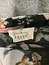 Ember 100% Polyester Floral Black Long Sleeve Blouse Size L - photo 7