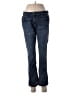 Current/Elliott Chevron-herringbone Blue Jeans Size 28 waist - photo 1