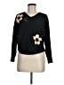 Aaeda 100% Polyester Black Long Sleeve T-Shirt Size M - photo 1