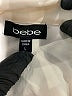 Bebe 100% Silk Ivory Long Sleeve Silk Top Size L - photo 6