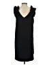 Mud Pie Solid Black Casual Dress Size S - photo 2