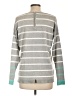 89th & Madison Stripes Gray Pullover Sweater Size L - photo 2