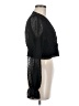 Shein 100% Polyester Black Long Sleeve Blouse Size 6 - photo 4