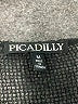 Picadilly Fashions 100% Polyester Black 3/4 Sleeve Blouse Size M - photo 7