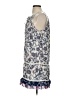 Jodi Kristopher 100% Polyester Paisley Blue Casual Dress Size S - photo 5