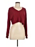 Shein Burgundy Cardigan Size 6 - photo 1