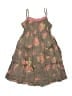 Stella Industries 100% Cotton Floral Brown Dress Size 6X - photo 1
