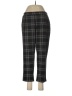 New Look Plaid Black Casual Pants Size 8 - photo 1
