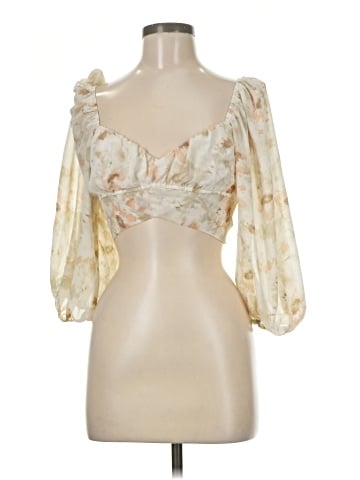 Blush 3/4 Sleeve Blouse (view 1)