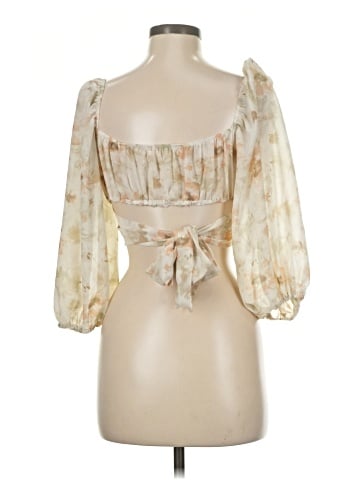 Blush 3/4 Sleeve Blouse (view 2)
