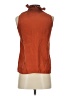 J.Crew 100% Silk Orange Sleeveless Silk Top Size 0 - photo 2