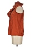 J.Crew 100% Silk Orange Sleeveless Silk Top Size 0 - photo 5