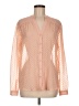 Ann Taylor 100% Polyester Orange Long Sleeve Blouse Size M - photo 1